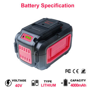 Оптовая продажа, замена батареи <span class=keywords><strong>4Ah</strong></span> 5Ah 6Ah 7.5Ah для батареи <span class=keywords><strong>Dewalt</strong></span> 40V DCB406 DCB404 DCB407 совместимые электроинструменты DCB114 DCB116 - Product Image 2