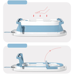 Machine à former des baignoires pliables ergonomiques, <span class=keywords><strong>serviette</strong></span> <span class=keywords><strong>de</strong></span> bain antidérapante pour <span class=keywords><strong>nouveau</strong></span>-<span class=keywords><strong>né</strong></span> - Product Image 4