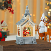 Groothandel hars sneeuwbol kerstvakantie Valentijnsdag verjaardag nieuwjaarscadeau huisdecoratie waterbal op maat gemaakte ornament