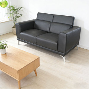 Sofá de Cuero Cómodo y Duradero al por Mayor, Estilo Nórdico Moderno para Sala de Estar/Oficina - Product Image 5