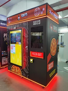 Gran <span class=keywords><strong>Oferta</strong></span> en Máquinas Expendedoras de Pizza, Máquina Expendedora de Pizza China, Comida Rápida - Product Image 2