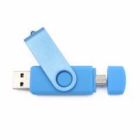 Unidad Flash Otg Tipo C Usb Key 32GB 64GB 128GB Memoria Flash 8GB 16GB para teléfonos inteligentes Android 2 en 1 Cle Usb 3,0 2,0 Pendrive