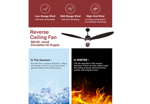 Hiệu suất cao 6 tốc độ quạt trần với ánh sáng LED hiện đại ứng dụng thông minh điều khiển từ xa bền DC động cơ gỗ cơ thể cho phòng ngủ - Product Image 6