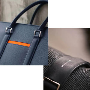 Borsa per Laptop da Ufficio in Vera Pelle per <span class=keywords><strong>Uomo</strong></span>, Personalizzabile <span class=keywords><strong>con</strong></span> Logo, Stile Vintage di Lusso - Product Image 6