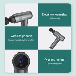 Pistola de masaje muscular de tejido profundo profesional TAHATH Wholesale, pistola de fascia para gimnasio y fitness - Product Image 5