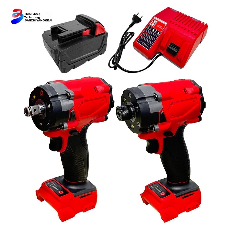 High Torque Brushless Electric Wrench 21V