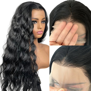 Perruque synthétique Lace Front 13*4*1 Vietnamita, résistante à la chaleur, ondulations profondes et souples, densité 130%, pour usage quotidien, pour femmes - Product Image 1