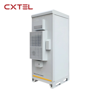 Système d'alimentation télécom extérieur 48VDC 50-600A avec contrôleur solaire MPPT, armoire IP55 et surveillance à distance pour station de base