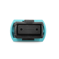Prix usine Aqua Color OM3 50 / 125um MPO MPO LSZH Cordon de raccordement à fibre optique à faible perte