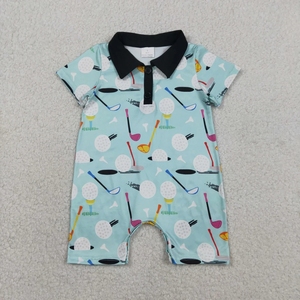 Traje de Dos Piezas para Bebé Niño, Verano, Sin Mangas, de Seda de Leche/Algodón, Ecológico, Azul, con Estampado de Alta Calidad y Logotipo Personalizado - Product Image 6