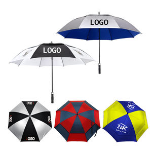 Fabricant de <span class=keywords><strong>parapluie</strong></span> de golf personnalisé de 50 pouces coupe-vent avec <span class=keywords><strong>grand</strong></span> logo de marque imprimé par la publicité - Product Image 1