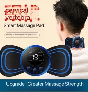 Masajeador de almohada de cuello eléctrico Shiatsu inalámbrico portátil para uso en el hogar y el coche calor calmante masajeador de hombro dos en uno - Product Image 4