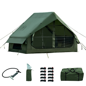 <span class=keywords><strong>Tente</strong></span> de camping gonflable quatre saisons, simple couche, imperméable, en tissu Oxford épaissi, petite <span class=keywords><strong>tente</strong></span> à toit en pente, entièrement automatique - Product Image 6