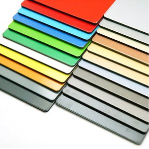 Alucobond <span class=keywords><strong>Dibond</strong></span> ACM ACP Panel Revestimiento Hojas Paneles compuestos de aluminio Tienda