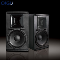 aEP02+ Enceinte de Scène Professionnelle 12 Pouces 1600W de Puissance Maximale, Système PA à Boîtier Guidé Arrière 8 Ohms, Haut-Parleur Passif pour Événements DJ et Spectacles en Direct