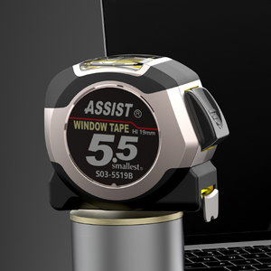 סרט סרט מדידה 0.115 מ "מ עובי ניילון ציפוי להב בקנה מידה דו צדדי 3 מ 'פלדה מדידה סרט - Product Image 3