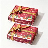 Boîtes d'expédition en carton personnalisées colorées pour cosmétiques et soins de la peau, boîtes cadeaux de Noël, vente chaude, mode, luxe, beauté, boîte en papier
