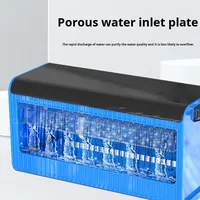 Filtre de dessus pour aquarium Sen Sen Drip Box, type tiroir, filtration multicouche, purification rapide de l'eau, petit format, sans eau.