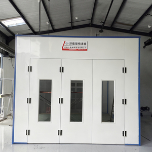 Spuitcabine voor auto's met elektrische verwarming en bakfunctie voor autolakken - Product Image 4