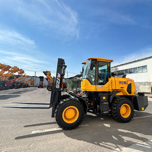 MYZG-Carretilla elevadora diésel 4WD, entrega rápida, 3 toneladas, 5 toneladas, 7 toneladas, <span class=keywords><strong>10t</strong></span>, tracción en 4 ruedas, certificado ISO, 6m, motor de CC, CPCD, mástil de caja de cambios ISO - Product Image 1