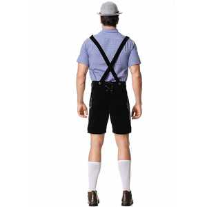Costumi da Uomo per Halloween e Oktoberfest, Tradizionale Abbigliamento Tedesco Bavarese, Pantaloni da Uomo per <span class=keywords><strong>Cosplay</strong></span> della Birra - Product Image 6