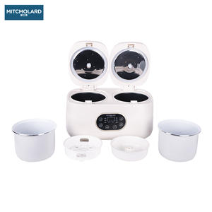 Olla Arrocera Eléctrica de Diseño Innovador 2026, 5 Litros, Revestimiento Interior de Cerámica Esmaltada, Apta para <span class=keywords><strong>Microondas</strong></span>, Olla Doble - Product Image 3