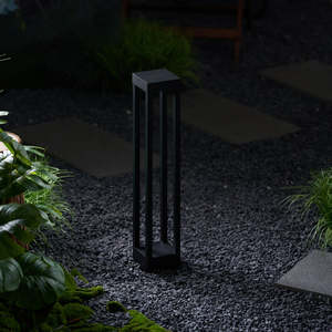 Lampe de jardin en aluminium, style nordique moderne minimaliste, pour extérieur, villa, parc, allée, lampadaire, éclairage paysager imperméable, <span class=keywords><strong>d</strong></span>écoration - Product Image 4