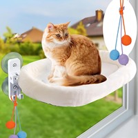Fenêtre soleil chat hamac balcon été chat nid verre mur aspiration suspendu perche fourniture de meubles pour animaux de compagnie