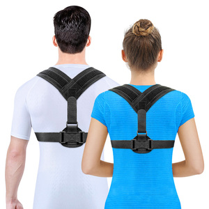 Adjustable Posture Corrector <strong>Back</strong> Brace for Men &amp; Women, <strong>Upper</strong> <strong>Back</strong> <strong>Support</strong> for Clavicle, Shoulder &amp; Neck Pain Relief - Product Image 1