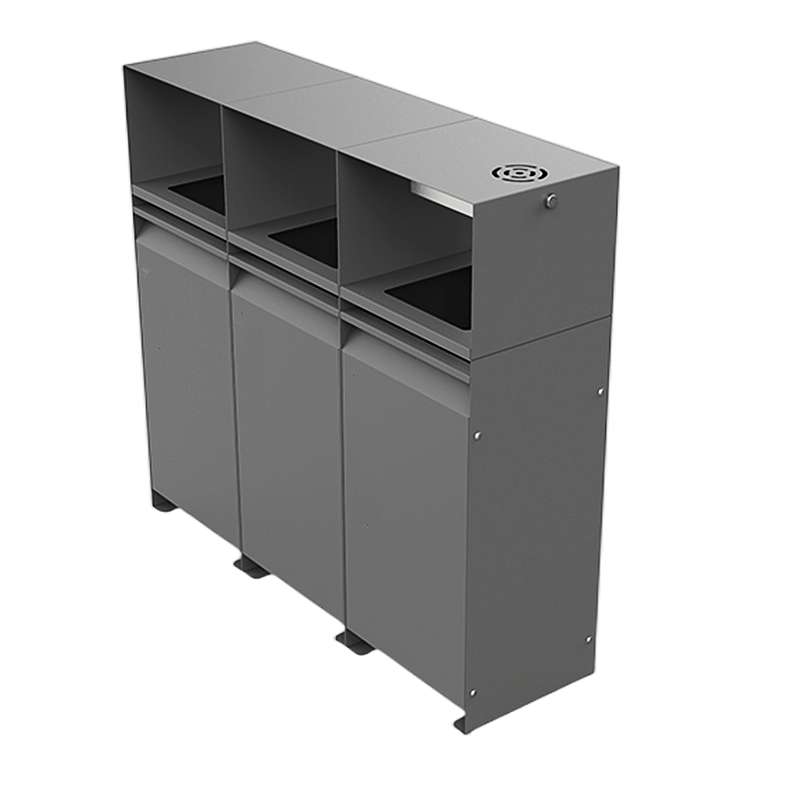 Hot Sale 150L Cheap Large Garbage Container Commercial Recycle Waste Bin Park Outdoor Trash Can