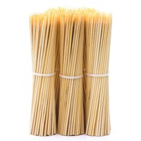 Vente en gros d'usine de brochettes de bambou en bois jetables pour le camping en plein air