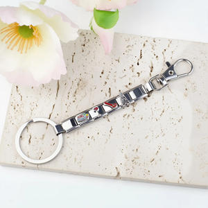 Nuevo diseño único de moda llavero Día DE LA MADRE chica Power Piano Ballet zapatos notas musicales Gato niña caramelo llavero - Product Image 3