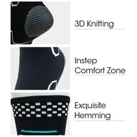 Manchon de compression sportif de haute qualité pour le football, protection de la cheville, support de cheville et de pied