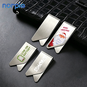 Clip para Billetes <span class=keywords><strong>de</strong></span> Acero Inoxidable Grabado, Diseño <span class=keywords><strong>de</strong></span> Estrella Hueca, Regalo <span class=keywords><strong>de</strong></span> Artesanía en Metal, Novedad Minimalista para Oficina - Product Image 4