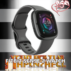 Montre connectée Android <span class=keywords><strong>Wear</strong></span> <span class=keywords><strong>OS</strong></span> avec écran AMOLED, IP67, ECG, suivi du rythme cardiaque 24/7, gestion du stress, suivi du sommeil, suivi d'activité - Shadow <span class=keywords><strong>Smartwatch</strong></span> - Product Image 2