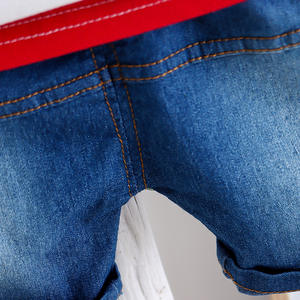 Nouvel ensemble 2 pièces de jeans sportifs imprimés de haute qualité avec pantalon à volants pour garçons et enfants - Product Image 6
