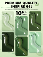 YOKEFELLOW Gel semi-permanent émail UV vernis à ongles 10ml pour ongles professionnels tremper Gel UV