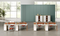 Tables avec Interrupteur Prise Ronde Moderne De Chambre Tables En Forme De U 8 Personnes Pliable Microphone Modulaire Couvre Bureau De Conférence
