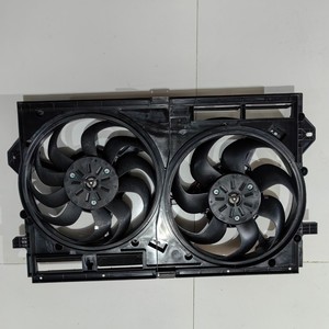 Ventilador de Refrigeración de Condensador de Doble Motor Sin Escobillas <span class=keywords><strong>ShengLing</strong></span> 84507117, 12V, Plástico+Cobre, para Ventilador de Radiador Automotriz Envision - Product Image 1