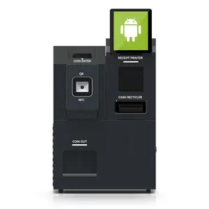 Touch Screen Kiosk With Printer Self Service Kiosk With Card Reader Payment