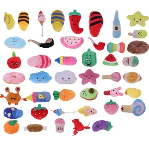 All'ingrosso forma di peluche morbido farcito Pet giocattolo da masticare cane giocattolo cigolante - Product Image 3