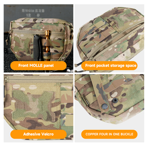 Sac de suspension tactique en nylon 500D pour fabricants, pochette multifonctionnelle, sac à dos Molle, sacs EDC - Product Image 2