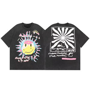 Fabricante de Camisetas de Alta Calidad, Camiseta Lisa de Algodón 100% Personalizada de Alta Calidad para Hombre, Camisetas Lisas de Talla Grande para Hombre - Product Image 5