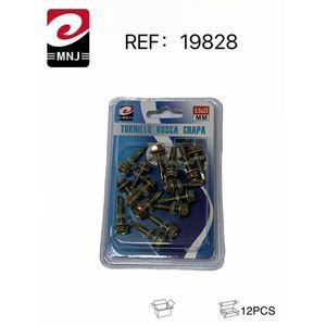 Nuovo Tornillo Rosca Chapa 5.5*25 Impermeabile per Fissaggio Auto e Clip - Product Image 1