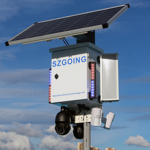Solar Powered 4G WiFi PTZ Security <strong>Camera</strong> <strong>System</strong> with SIM Card Night Vision 30x Zoom IP <strong>CCTV</strong> Surveillance for <strong>Outdoor</strong> Industrial - Product Image 1