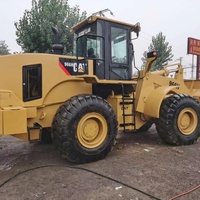 Chargeuse sur pneus d'occasion Caterpillar 966H d'origine japonaise avec pompe et moteur de 6 tonnes de capacité nominale