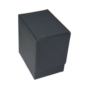 Caja de almacenamiento de tarjetas de béisbol de cuero al por mayor acrílico cuadrado con PS ranurado multifuncional uso para tarjeta magnética - Product Image 5