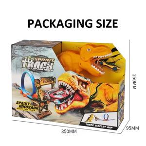 لعبة السكك الحديدية KSF لعبة السكك الحديدية سبرينت اكسسوارات مسار السيارة اطلاق النار يموت الصب السيارات سبيكة ديناصور فتحة اللعب للأطفال - Product Image 6