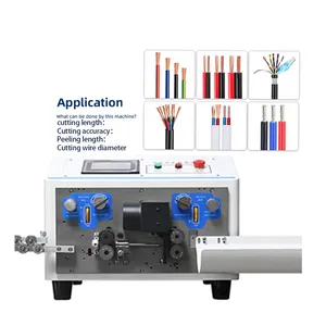 ZJ-8006 Cable Electric Wire Copper Line Manufacturers Wire Stripping Machine Fiber Optical Cable Data Cable Making Machine