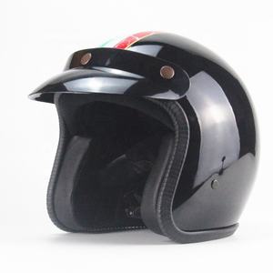 Vintage riding <strong>helmet</strong> abs s m l xl xxl 3 4 open half <strong>motorcycle</strong> hlaf face <strong>helmet</strong> universal fit for motorbikes - Product Image 2